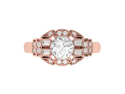 Wedding Ring  3D print model 429