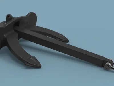 Anchor 3D model 5
