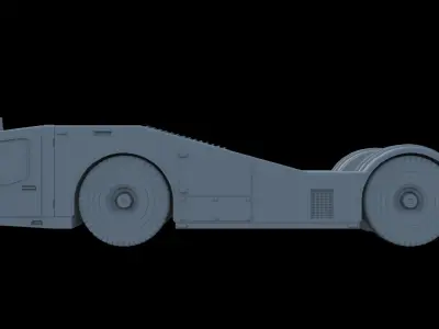 Airport Truck 3D model