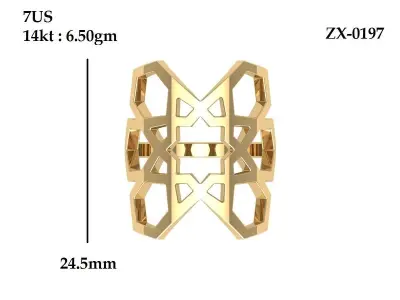 Fashion-Ring 3D print model purchase