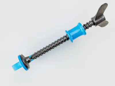 Vintage G-clamp 3D model