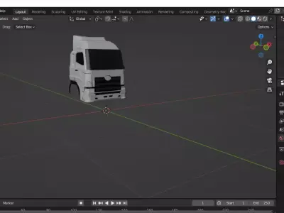 Hino 700 CN 3D model