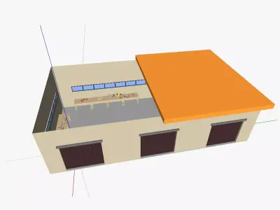 AT factory first half 3D model