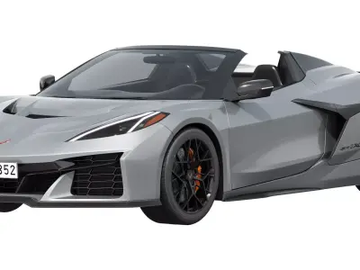 Chevrolet Corvette ZR1X Convertible 2026 3D model