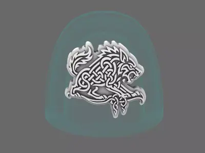 Arctic Prowler V10K Shoulder Symbols RIGHT 3D print model