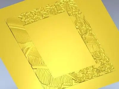 3D FRAME WALLART 3D model