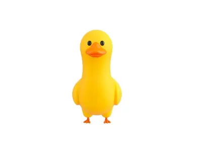 Character161 Duck 3D model