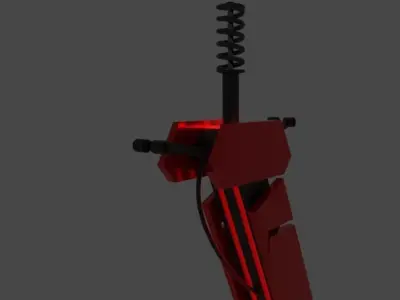 Car Legs 3D model