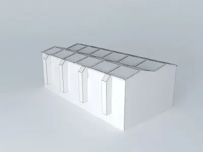 Eco Rail Building No 3 Dummy! Old Steam Days Free 3D model