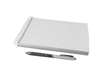  Spiral Notepad &amp; Pen Model 