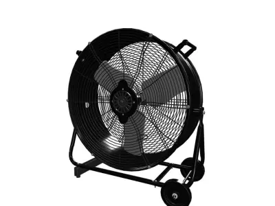 Industrial fan 3D model shop