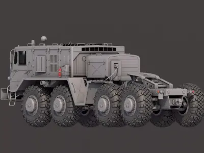 MAZ537 3D model
