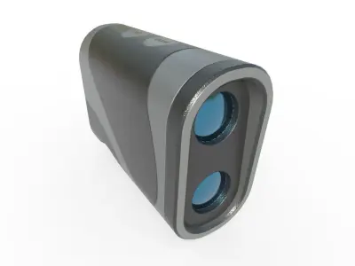 Laser Rangefinder m02 Low-poly 3D model