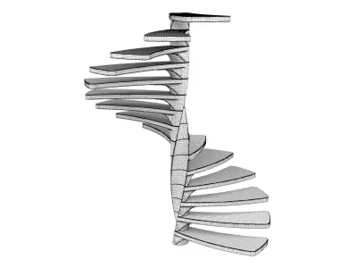 Stairs 05 3D model