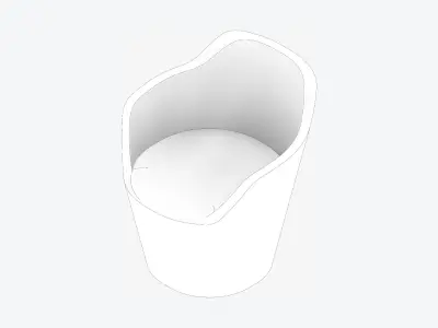 Furniture - Seating - Contemporary - Flight - Type Low-poly 3D model