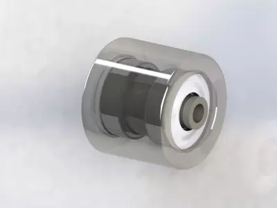 Galets roller bearing 3D model