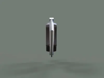 Push dagger 4 3D model