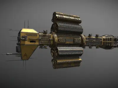 6EAS Agamemnon 3D model