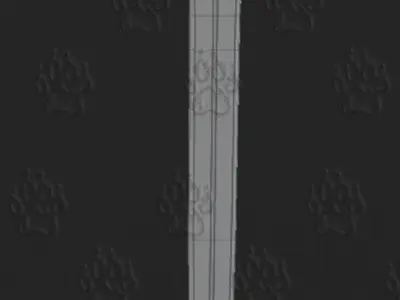 Long Sword 3D model
