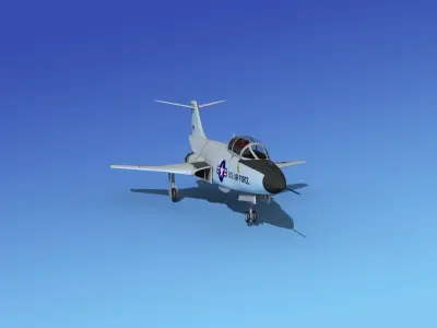 McDonnell F-101B Voodoo V09 3D model