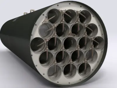 M261 Rocket Launcher 3D model