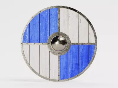 -Viking Shield V3- 3D model