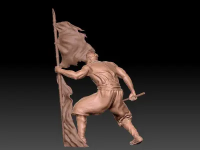 Ancient Warrior 3D model
