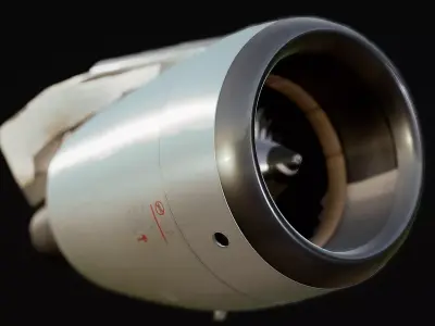 Airbus A320 Engine 3D model