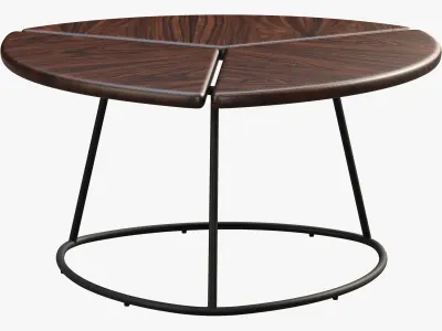 Joybird Monstera Coffee Table 3D model