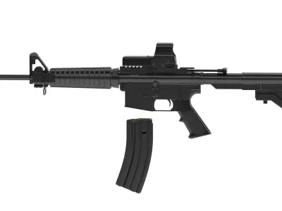 Colt Canada C8A1 3D model