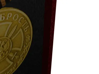 Medal Low-poly 3D model purchase