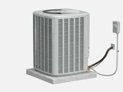 AC Unit v3 3D model