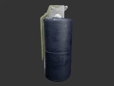 Mk3 Concussion Grenade Low-poly 3D model