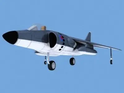 SEA HARRIER FRS1 3D model