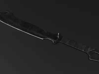 Sowrd-11 Low-poly 3D model