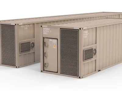 Ventilated Container 3D model