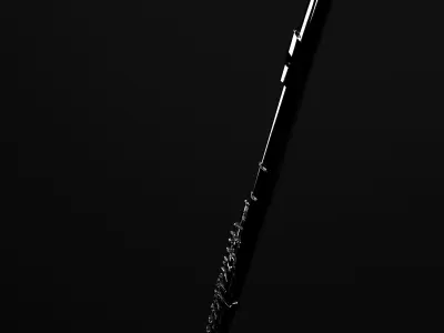 Flute 3D model