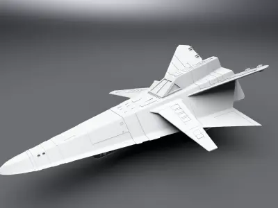 Space 1999 Glider scale model  3D print model