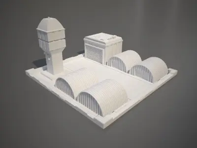 Miniature Infrastructure 3D Model Pack purchase