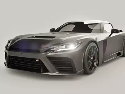 Toyota GR GT 2026 with Bonus Content 3D model