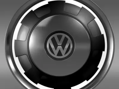 VW Beetle Classic rim 3D model