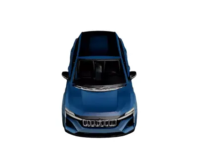 Generic Futuristic SUV Advanced Concept Vehicle 05 3D model