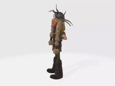 How to Train Your Dragon Hot Head Pose 02 3D print model