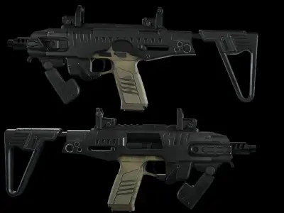 P10 Roni Game-ready model Low-poly 3D model