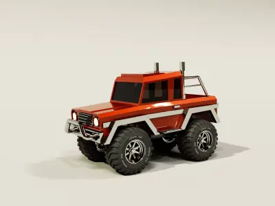 Off-Road Truck 3D model purchase