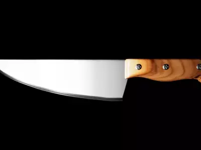 kitchen KNIFE MODEL Low-poly 3D model