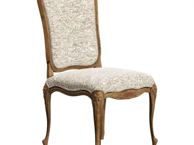 Classic chair 3 3D model