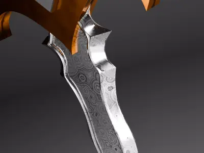 High Quality Sword 3D model