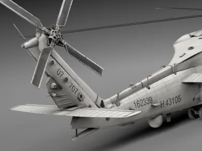 Sikorsky SH-60 Seahawk 3D model get