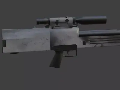 weapon g11 Low-poly 3D model